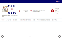 Tablet Screenshot of helpmypc.com.au